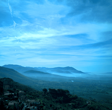 Vista dal Belvedere di Fara Sabina