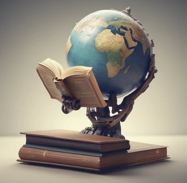 An author signing a book with a warm smile in a softly lit room.