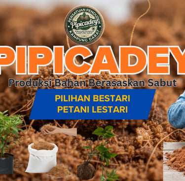 Petani menanam sayuran guna cocopeat, wanita guna cocofiber buat kraftangan