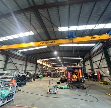 Safe Lifting Australia – 10-year overhead crane inspection in Perth with alignment remediation and N
