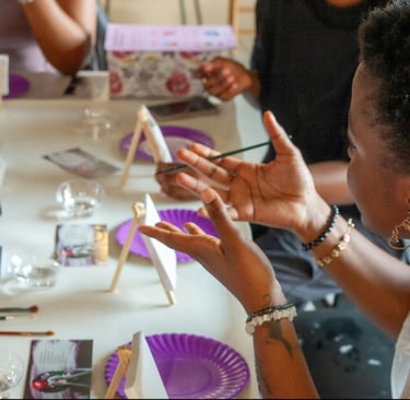 group of leaders working together 