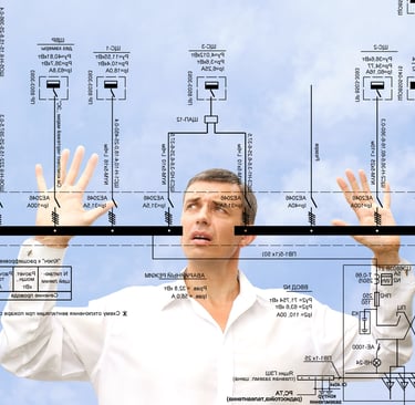 Inventor conducting a patent search to identify prior art before filing a patent application