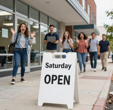 worm's-eye view photography of concrete building