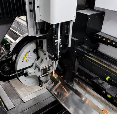 Corte a laser de tubos