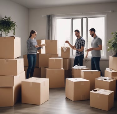 Construction cranes tower over a city skyline.