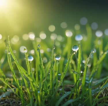 A cozy outdoor seating area at Las Luciérnagas under soft glowing lanterns at dusk.