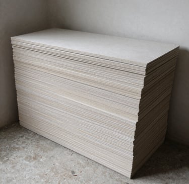 photo of white staircase