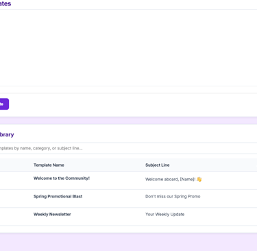 JazzySend distraction-free email campaign builder