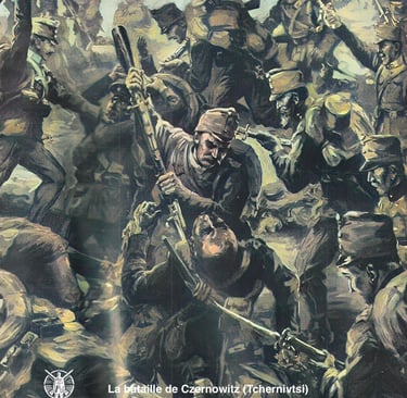 Bataille à Bucovine