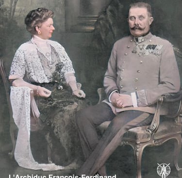 François Ferdinand et son épouse