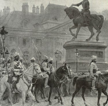 Lanciers du Bengale à Orléans