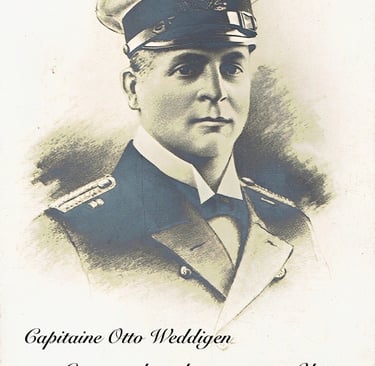 Otto Weddingen, commandant du sous-marin U. 9
