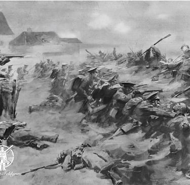 La bataille d'Ypres