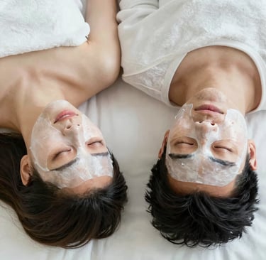Hand pouring powder from packet into glass of water.