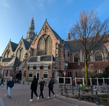 Amsterdam De Wallen Red Light District Verticale 