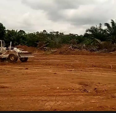terrain aménagé à Yaoundé