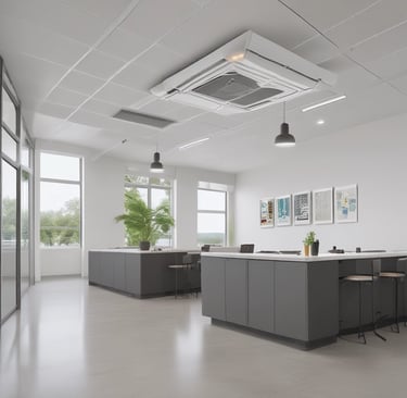 Bright living room with modern inventory