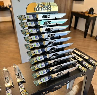 Facas para presente corporativo