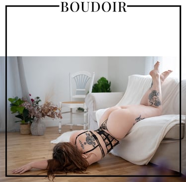 photographie boudoir lumière naturelle