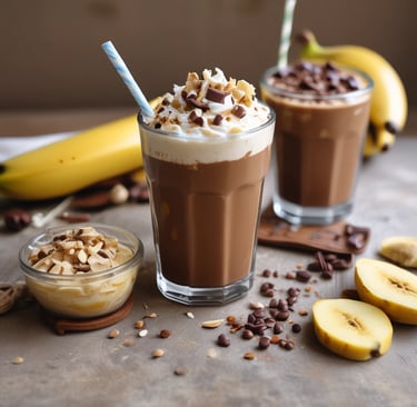 Chocolate Peanut Butter Banana