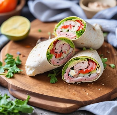 5-Minute Tuna Avocado Wrap