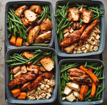 Delicious BBQ Chicken Meal Prep Bowls for Easy Weekday Lunches
