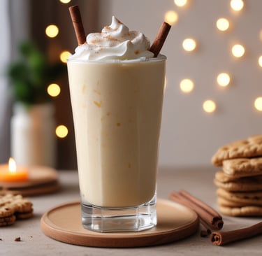 Indulge in a Delightful Vanilla Chai Cookie Milkshake