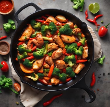 Whip Up a Quick and Tasty Spicy Chicken Stir-Fry