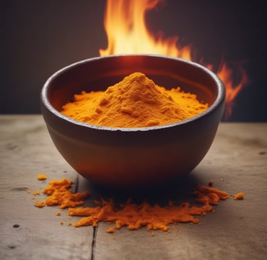 a table topped with bottles of liquid and a plate of food