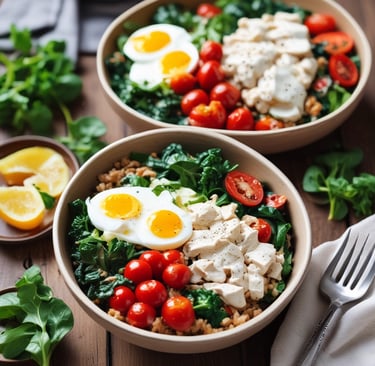 Turkey & Egg White Breakfast Bowl (15 minutes)
