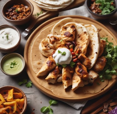 Delicious Chicken Shawarma Plate: Bold Flavors with Simple Steps