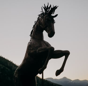Stanley the horse silhouette