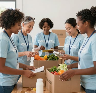 A candid shot of lezfinity members laughing around a cozy bonfire at dusk.