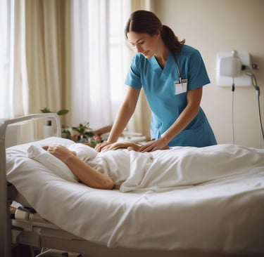 Healthcare staff gathered for a team meeting, showcasing the supportive and professional environment at Passion of Care.