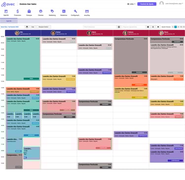 interface Avec para Desktops