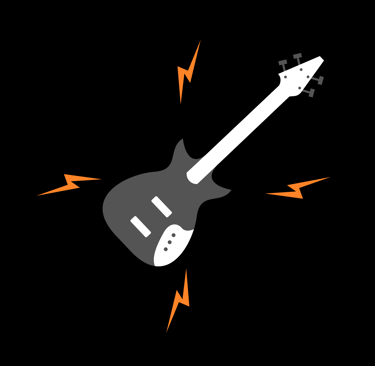 a guitar player's guitar playing a guitar