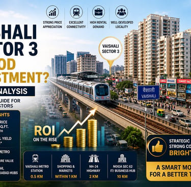 Is Vaishali Sector 3 a Good Investment