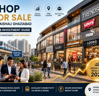 Shop for Sale in Vaishali Ghaziabad