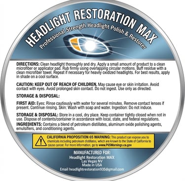 Los Angeles Mobile Headlight Restoration Service 