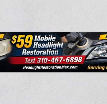 headlights cleaning, cleaner, restore, LA, Los Angeles, Burbank, Van Nuys, mobile