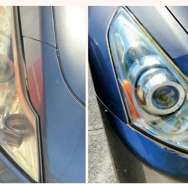 headlight cleaner, headlight polish, headlight restore, mobile headlight restoration LA SFV Van Nuys