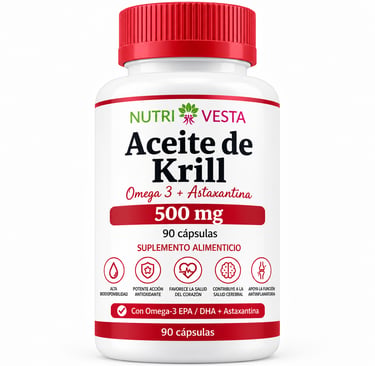 aceite de krill premium de Nutri vesta
