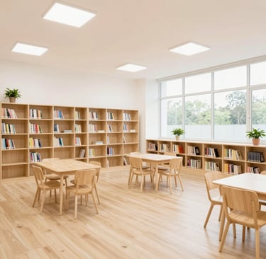 Bright living room with modern inventory