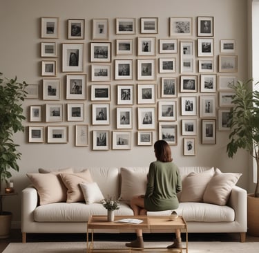 photo of white staircase