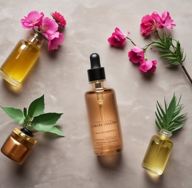 Artisan soaps stacked neatly, showcasing vibrant colors and textures, each wrapped in eco-friendly paper.