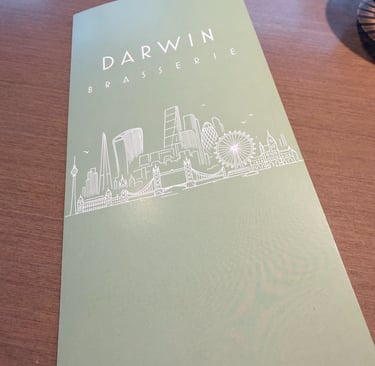 arwin Brasserie check at Sky Garden, London