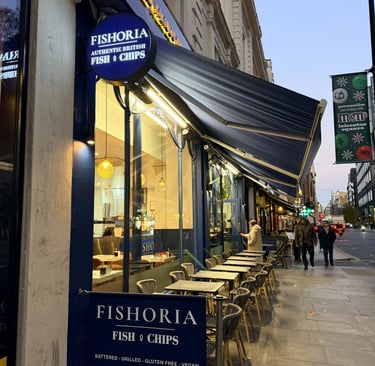 FISHORIA Fish and Chips, London, 2025