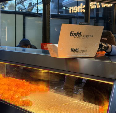 Fish and Chips from fish!KITCHEN, London, 2025