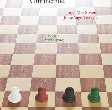 Quaternity Nuestro método Libro 0 Comenzar a Jugar de Jorge Mas y Jorge Yago, en ingles