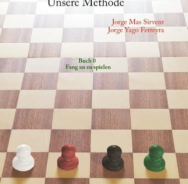Quaternity Nuestro método Libro 0 Comenzar a Jugar de Jorge Mas y Jorge Yago, en alemán
